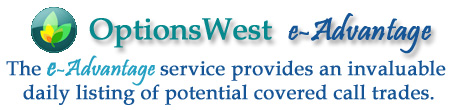 TradeSmart e-Advantage: The e-Advantage service provides an invaluable daily listing of potential covered call trades.
